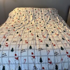 Twin size Christmas Comforter Set